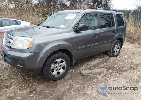 2011 Honda Pilot Lx from USA, damaged, VIN 5FNYF3H25BB005014
